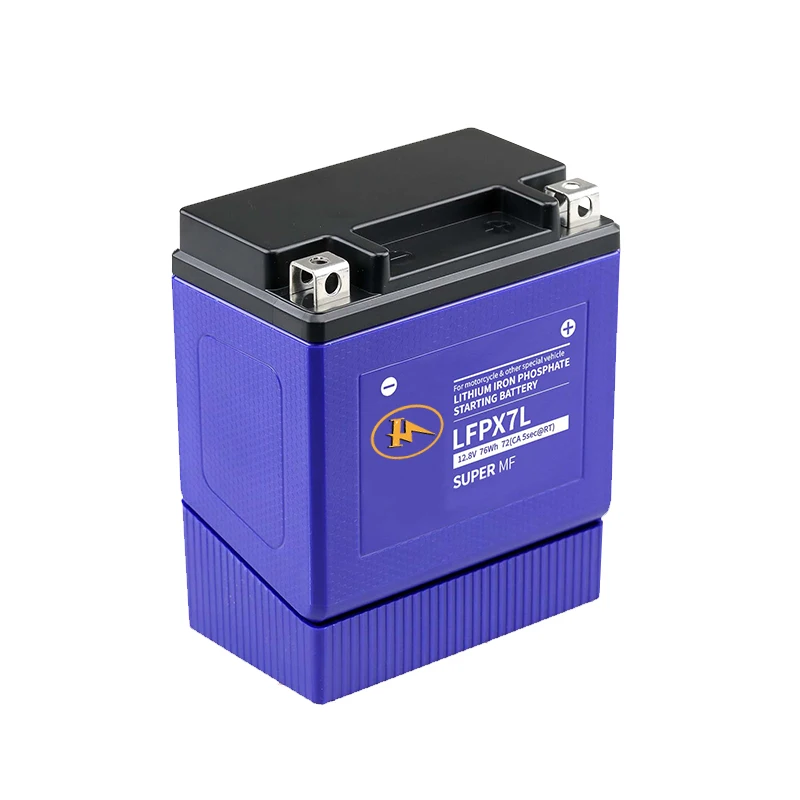 Ultra Safe Rechargeable18650 12V 6Ah Lifepo4 Motorcycle Starter Lithium Ion Battery