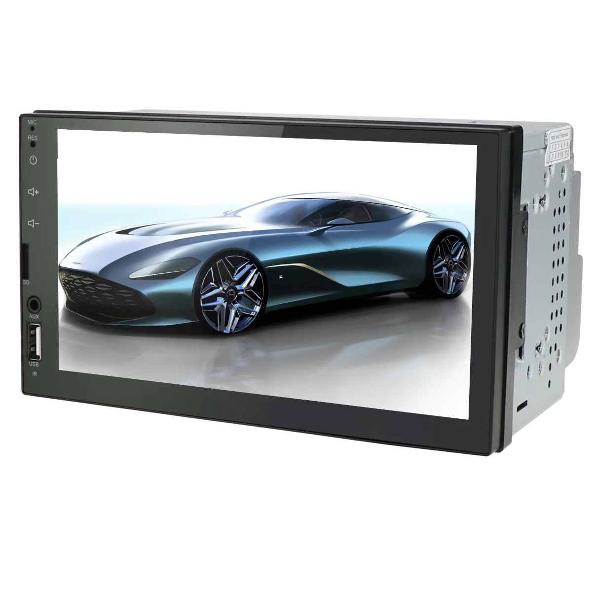 7 inch 1+16GB DVD Android 11 car radio Quad Core car GPS navigation with touch screen 1 din android car radio