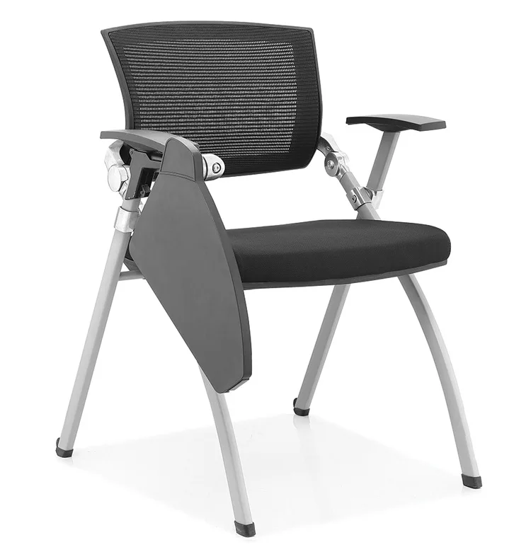 Школьные тренировочные рукописного ввода студент складной стул для укладки офисное кресло с подставка ноутбука