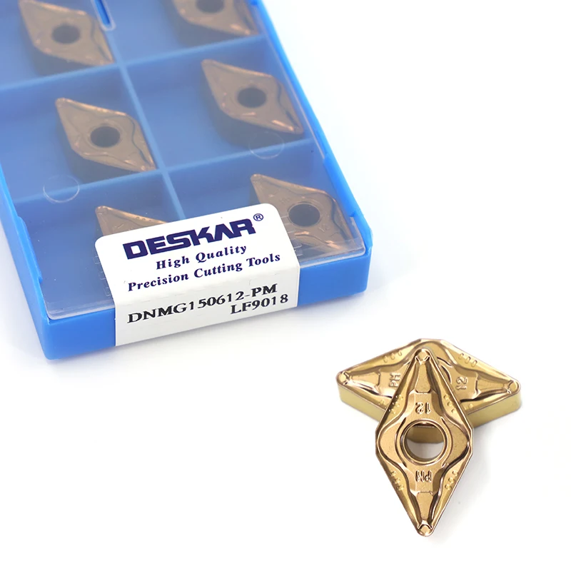 Economic DESKAR DNMG150612-PM LF9018 CNC Tool Carbide Insert for Hard Steel