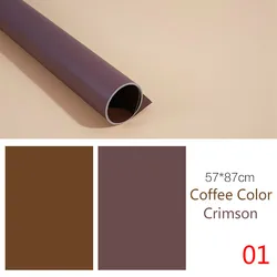 Hot selling 2-in-1 Double-Sided Film Covering Morandi Color 57*87cm Morandi Photography Background Paper