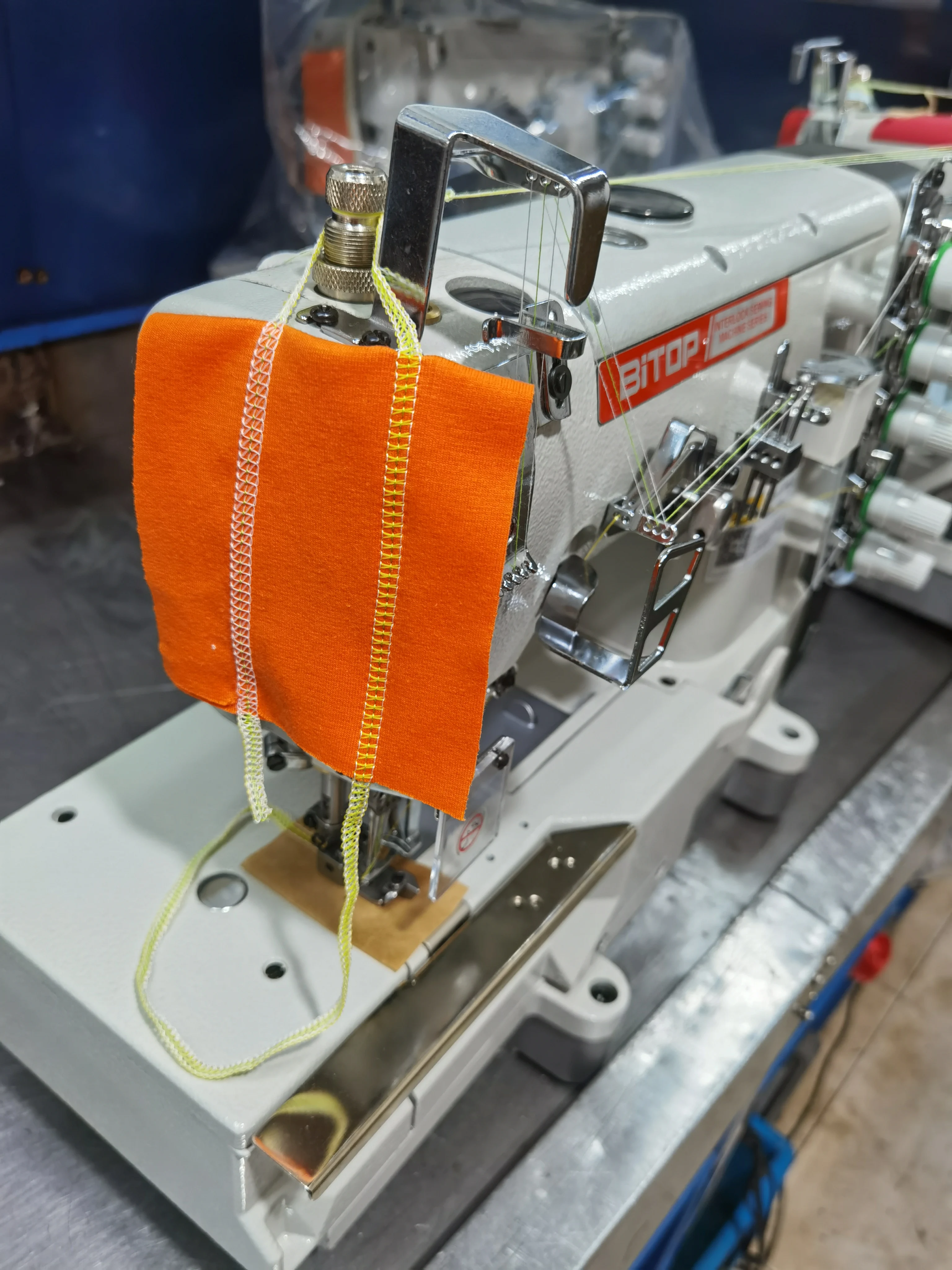 BT-858D-4-UT flatlock sewing machine interlock underwear making machine  for sale