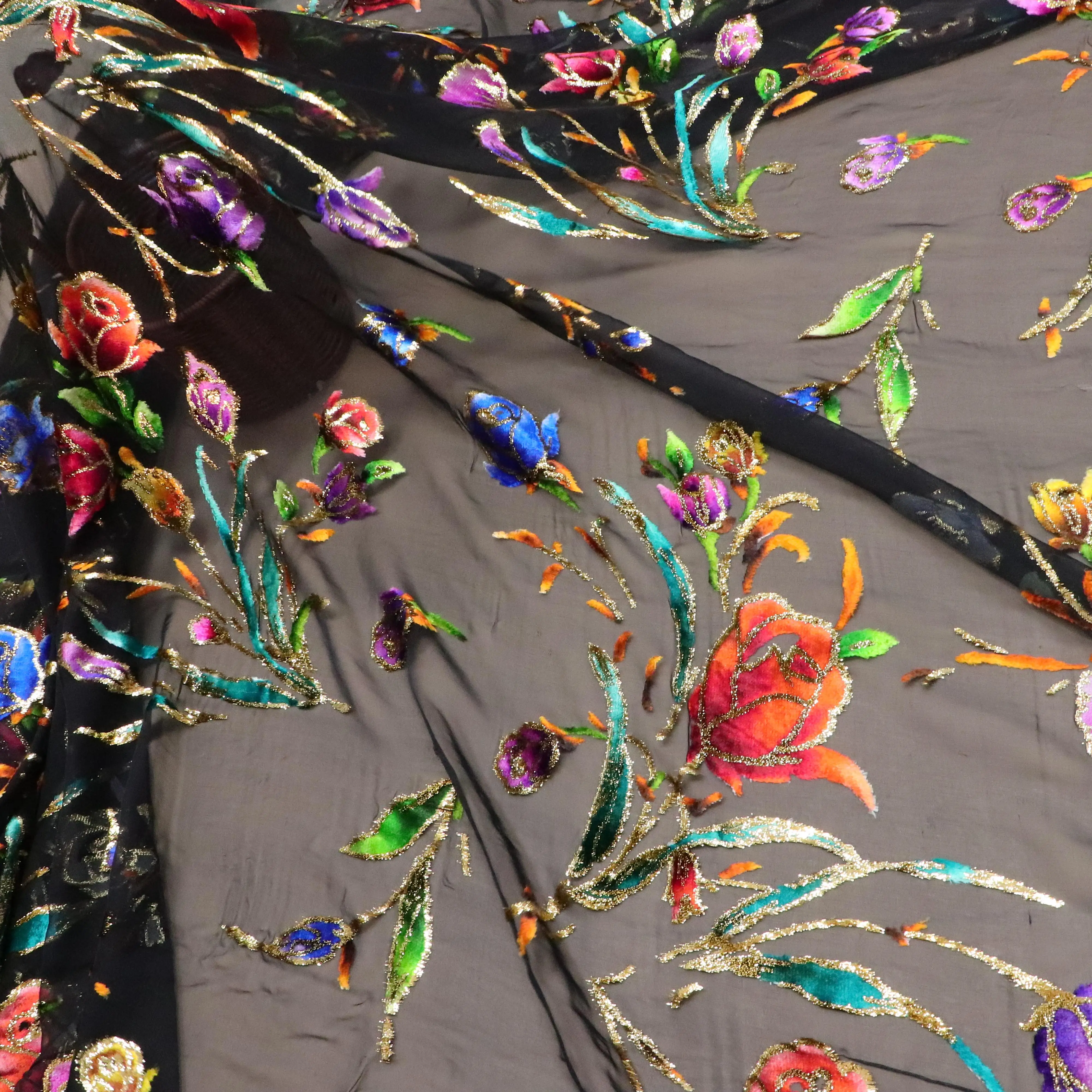 Somalian Dirac Fashion Breathable Soft Smooth hight quantity Silk Velvet Fabric Multi Colors Somali Luxury Silk Jacquard