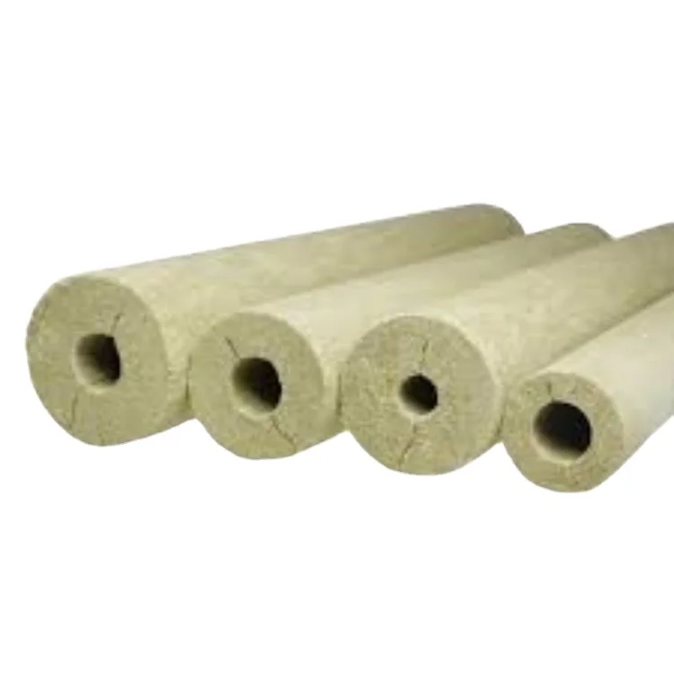 ASTM rock wool steam pipe Insulation tube, Mineral rock wool pipe cover