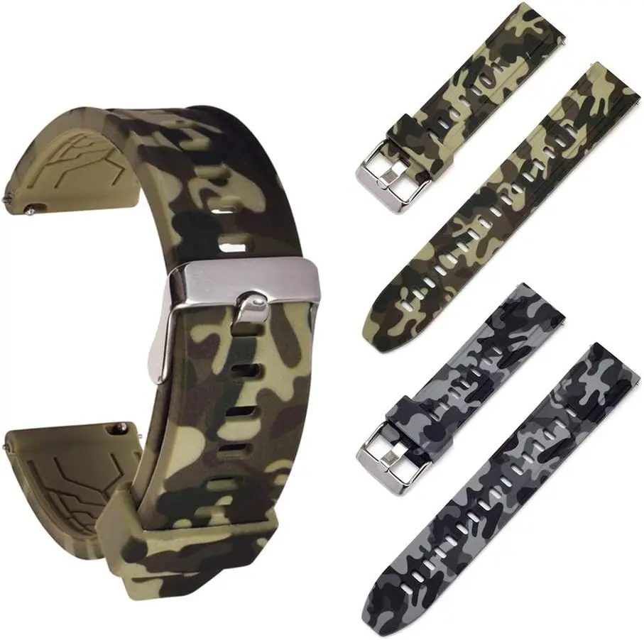 20mm Band Compatible with Samsung Galaxy Watch 4/Active 2 40mm 44mm, Watch 4 Classic 42mm 46mm