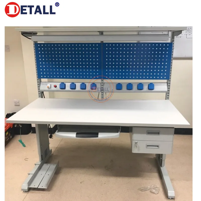 ESD электронная ремонтная Антистатическая электрическая рабочая станция, стол для часовщиков, Электронная рабочая станция