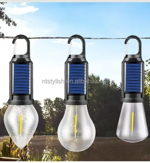 Factory Supply LED Camping Tent Light Bulb IP65 Portable Hanging Fishing Outdoor Waterproof Lantern Rechargeable Camping Lamp