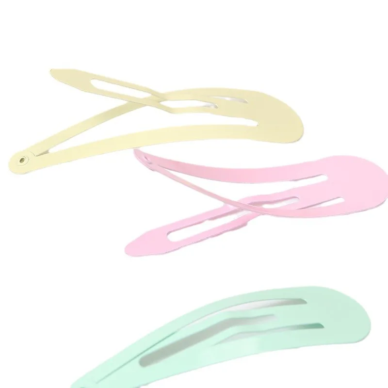 HTYFS Color Japan and South Korea hair accessories Solid color BB clip simple personality basic fringe accessori