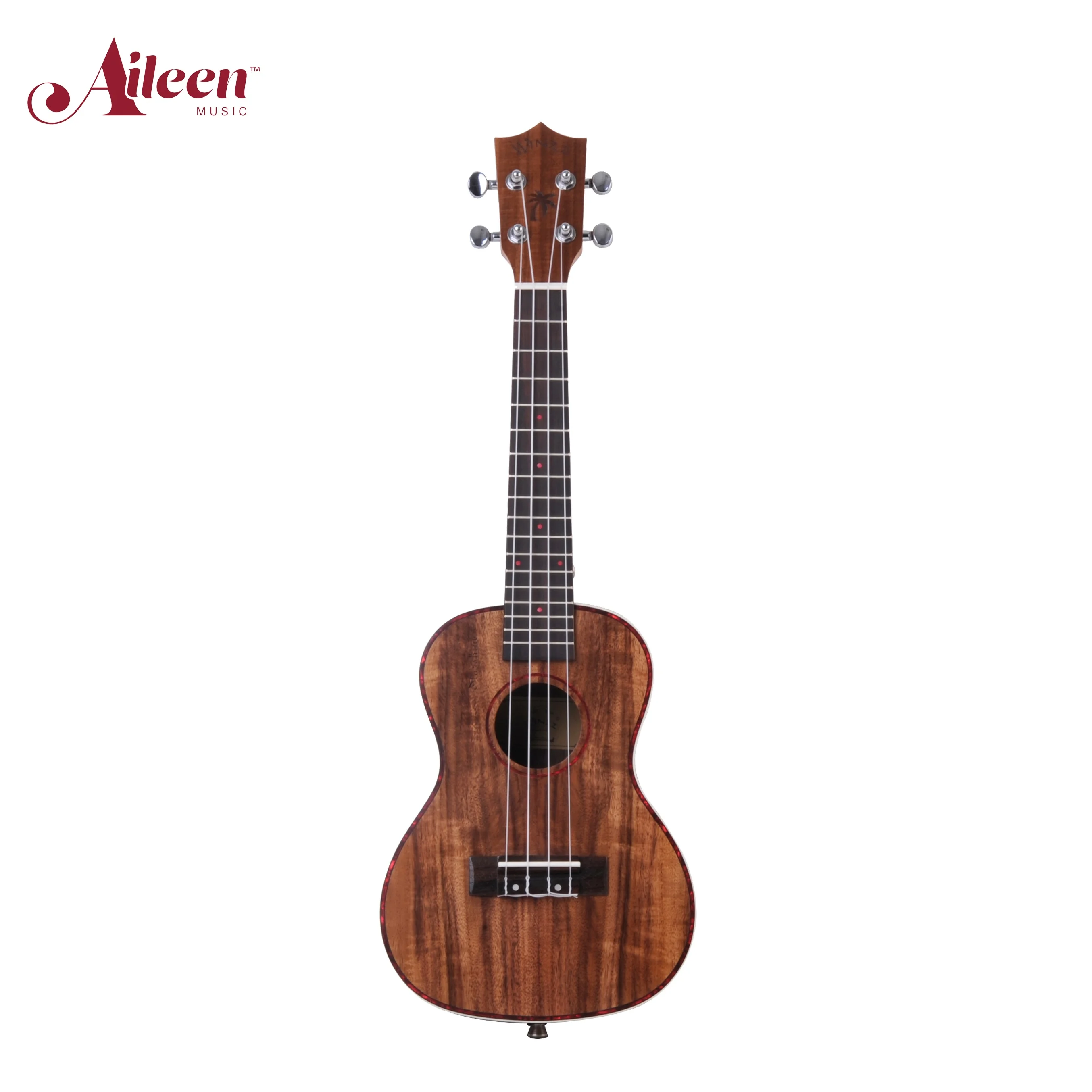 Solid koa top high quality 26 inch ukulele (AU50)
