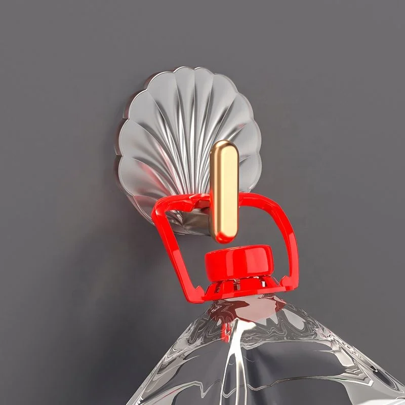 Plastic Novelty Wall Hooks Wholesale Flexible Multifunction Transparent sticky hook