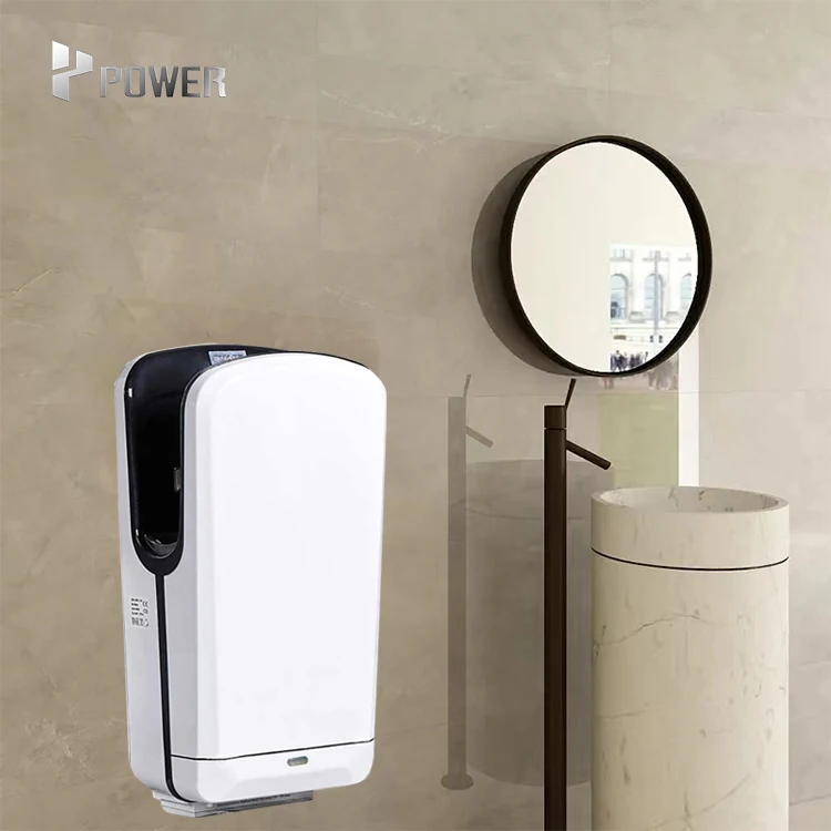 Free Spare Parts Abs Material Electric Wall Mounted Automatic Sensor Operated Rechargeable Hand Dryer For Bathroom