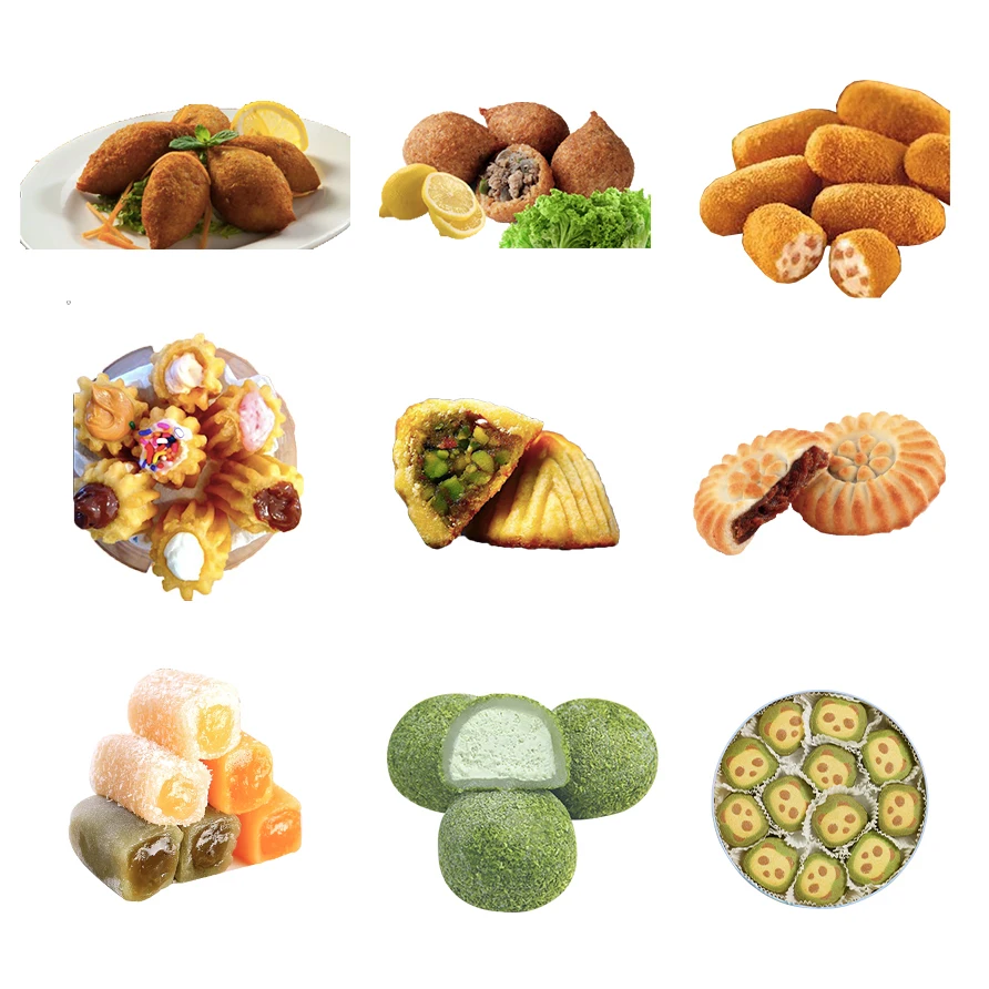  Arancini croquette kibbeh coxinha или Falafe производственная линия для производства продуктов питания Kubba машина