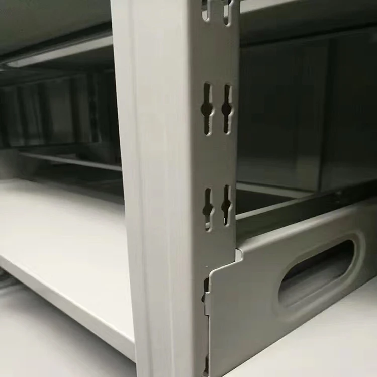 Стальной компактный мобильный стальной шкаф для документов Q235B Офисная школьная библиотека больничный стеллаж