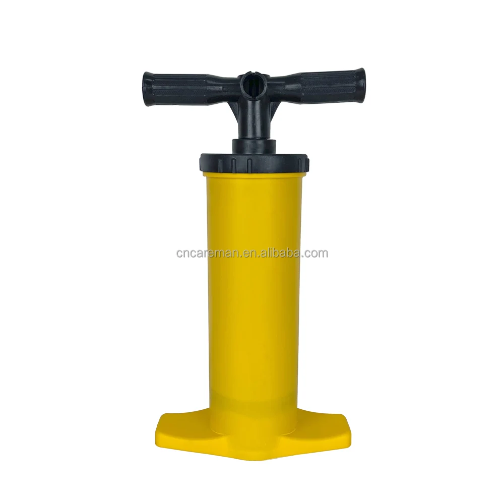 2000cc High Volume Output Dual Action Floor Hand Pump, Large Quick Inflator Air Bed/Mattress/Tent Inflatable Toy/Boat/Canoe/Raft