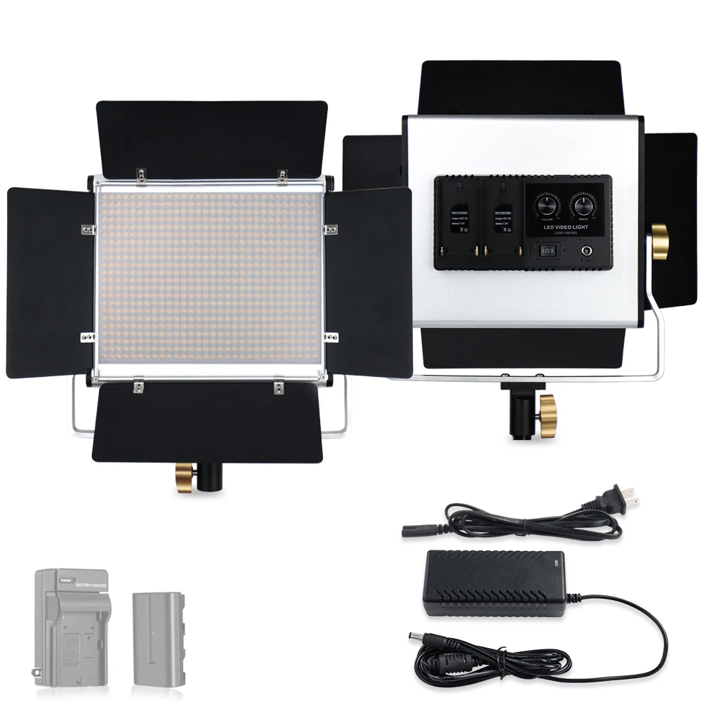 W&5 W480S Professional audio video lighting equipment live stream light led video light