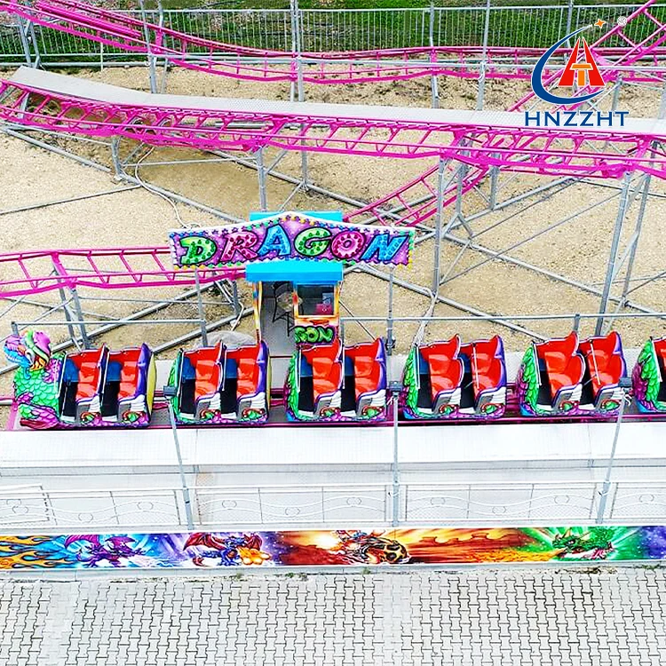 Top Selling Theme Park Attraction Rides Theme Park Equipment Family Roller Coaster for Sale