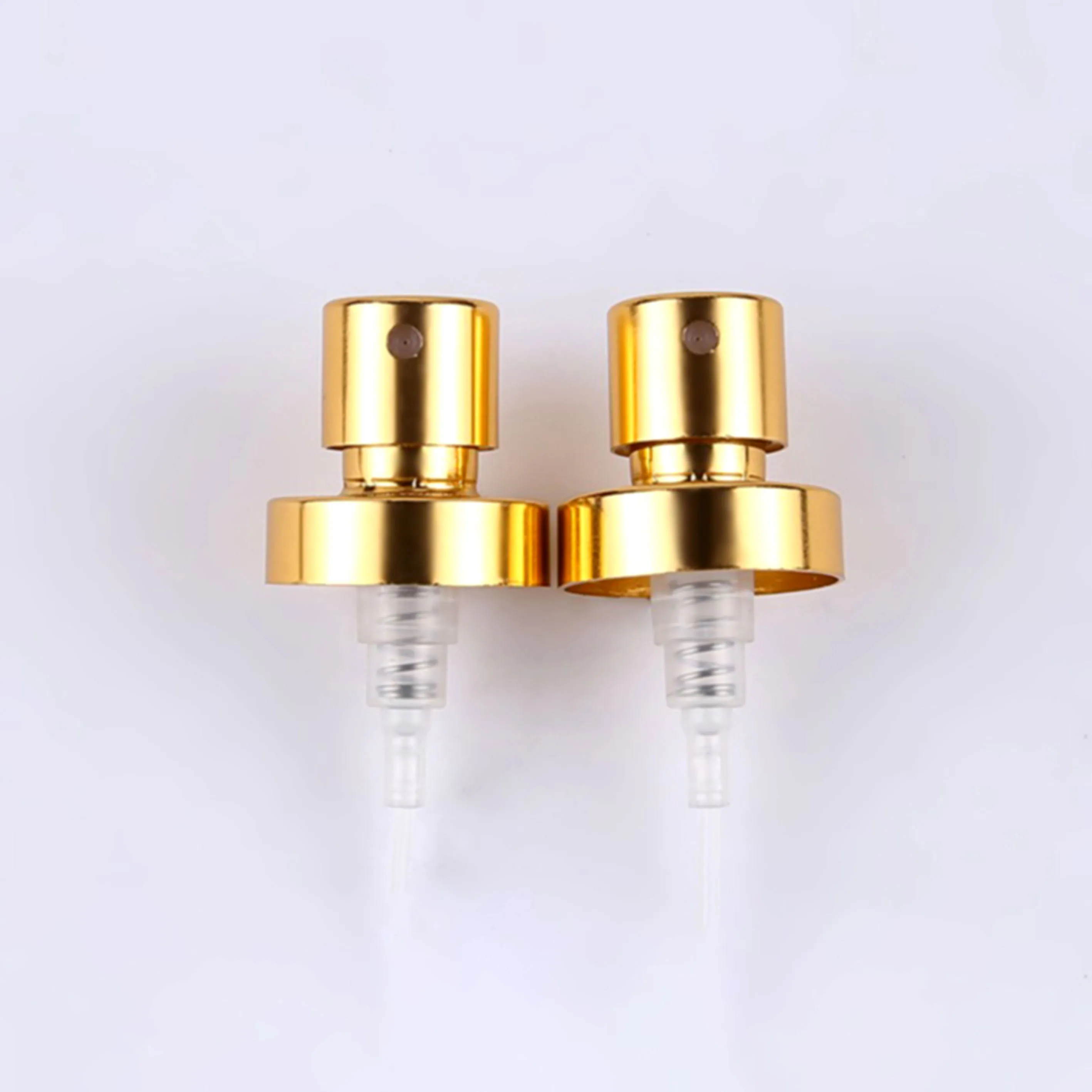 Wholesale disinfection 20mm bayonet golden nano fine mist sprayer medical atomizer perfume atomizer