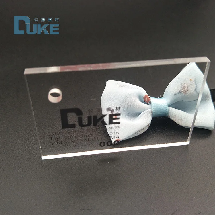  Прозрачные ПММА пластиковые листы Duke для