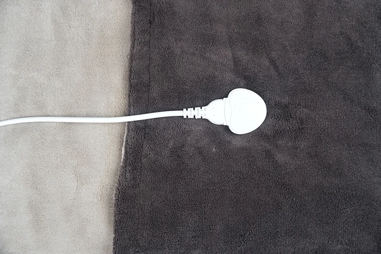 Cheapest Machine Washable Soft Double Heated Mattress Pad Coral Fleece Bed Warmer Electric Blanket