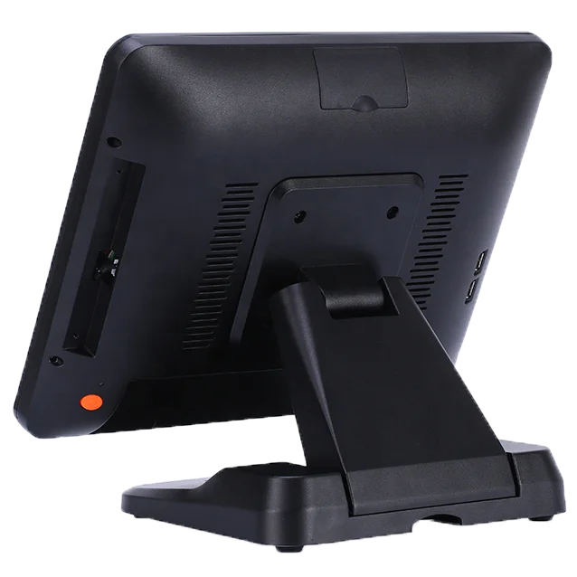 Pos factory manufacturer 15 inch integrated folding aluminum alloy touch screen Pos system Cash register