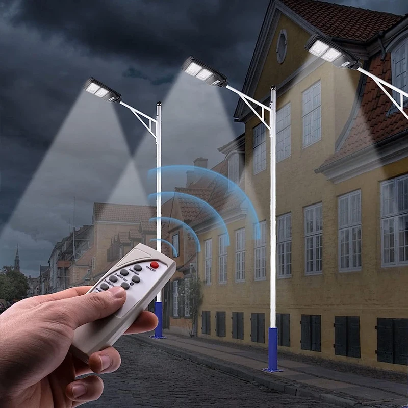 Outdoor Solar LED Street Light Waterproof Solaire Camping Rechargeable Lamp Solar Lights Outdoor Garden