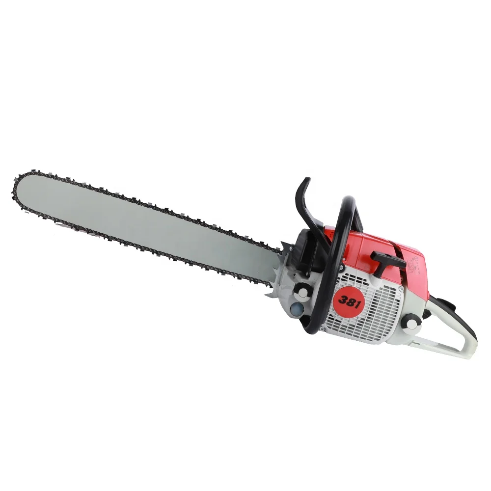 381 Chainsaw 72cc Power Saw Powerful tree cutter machine Gasoline power Chain Saw with 24 inch guide bar