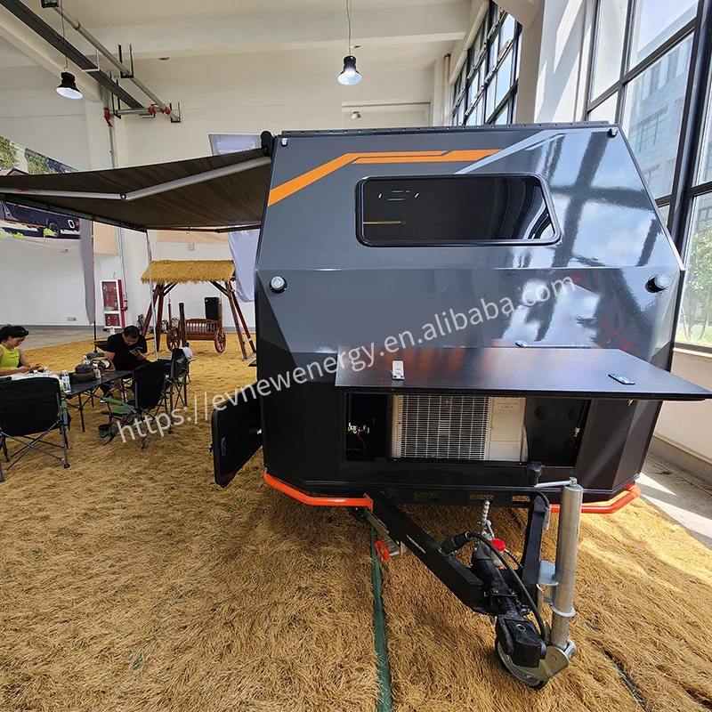 MND Standards Camper 4-местный трейлер кемпинг караван туристический Трейлер с кухней для продажи