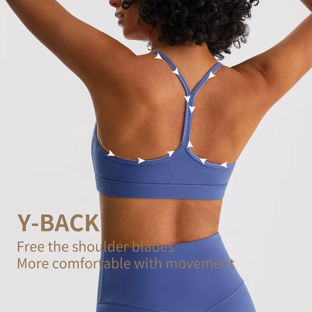 lulu nude yoga wear back Pilates sports underwear women fitness running workout Straps crossed sexy bra plus size