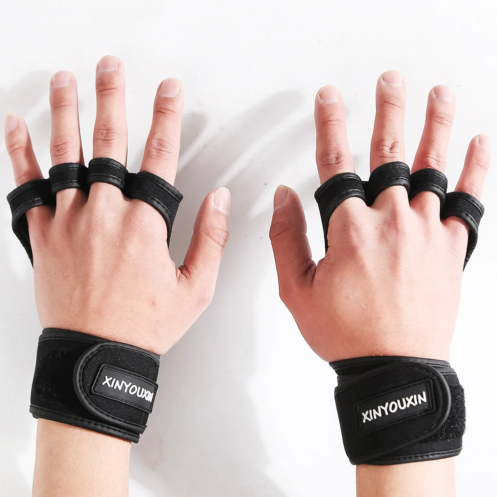 manufacturers comfortable gloves gym adjustable skid resistance sport weightlifting gloves