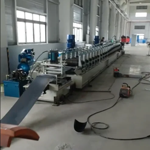 Pallet Rack Step Beams L Tube Step Beam rolling forming machine Warehouse Pallet Shelving Racking P shape Roll Forming Line