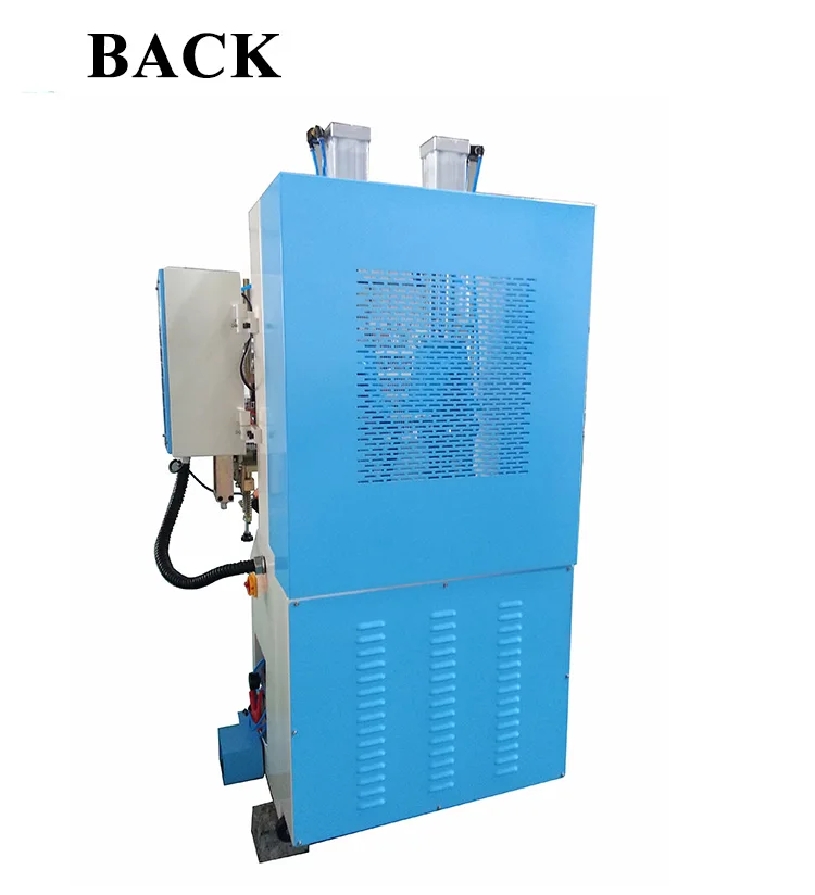 Suitable for all kinds of casual shoes back part forming M / c with four airbag double cold back part molding machine