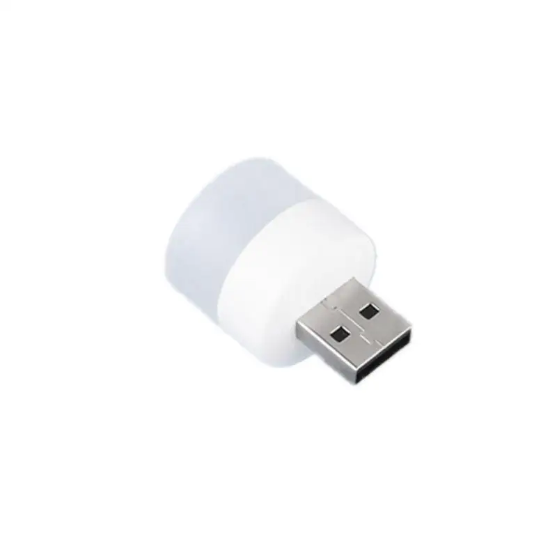 Лампа с USB-разъемом для компьютера, маленький светильник для чтения с USB-зарядкой и защитой глаз, маленький круглый ночник для чтения