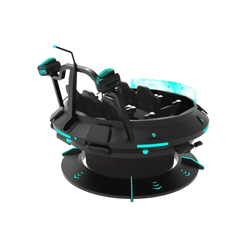 Educational VR Simulators Real Virtual UFO Kids Flight Simulator for Public Playhouse & Shopping Mall PC Material