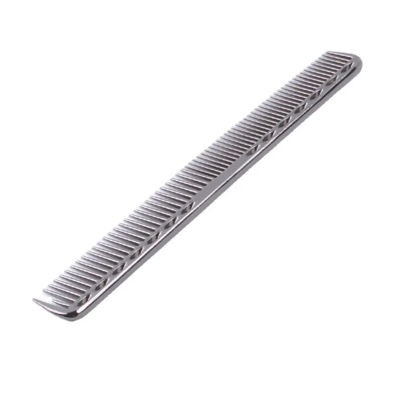 Salon Professional Hairdressing comb Aluminum Antistatic Comb Metal Hair Comb For Barber