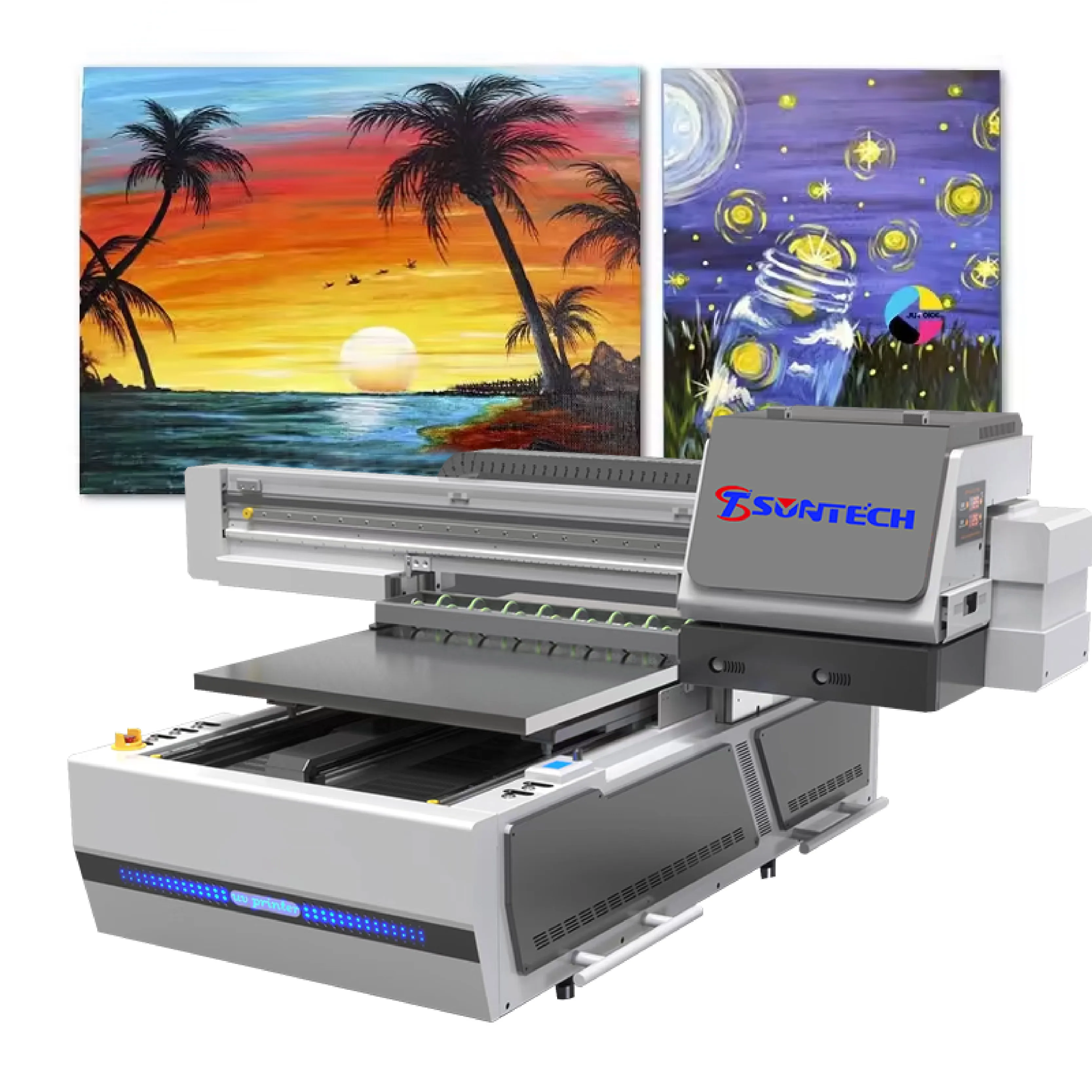 A1 UV flatbed printer Machine indoor Outdoor Uv xp600  A3 Printer 6090 uv Ink