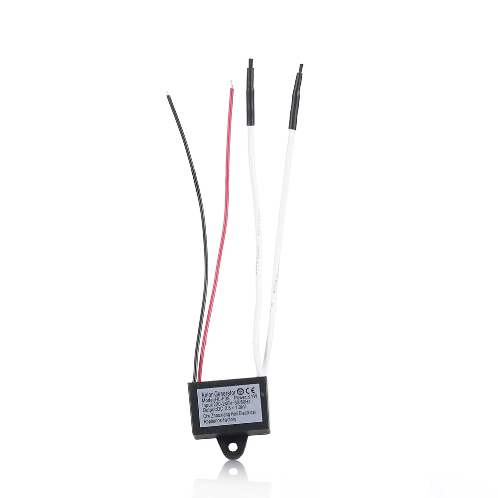 Air purifier parts DC-2.5+1.0KV negative ion generator 220v anion generator accept customized