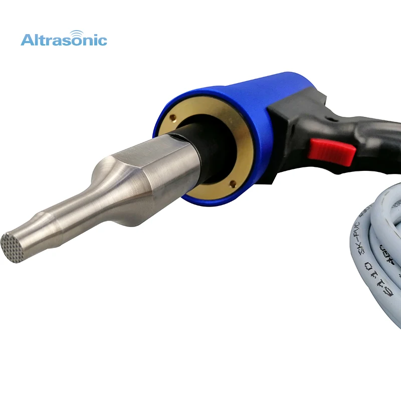 28kHz 1000w Small Single Head Ultrasonic Sewing Mask Machine Ultra Sonic Cable Portable Spot Welding
