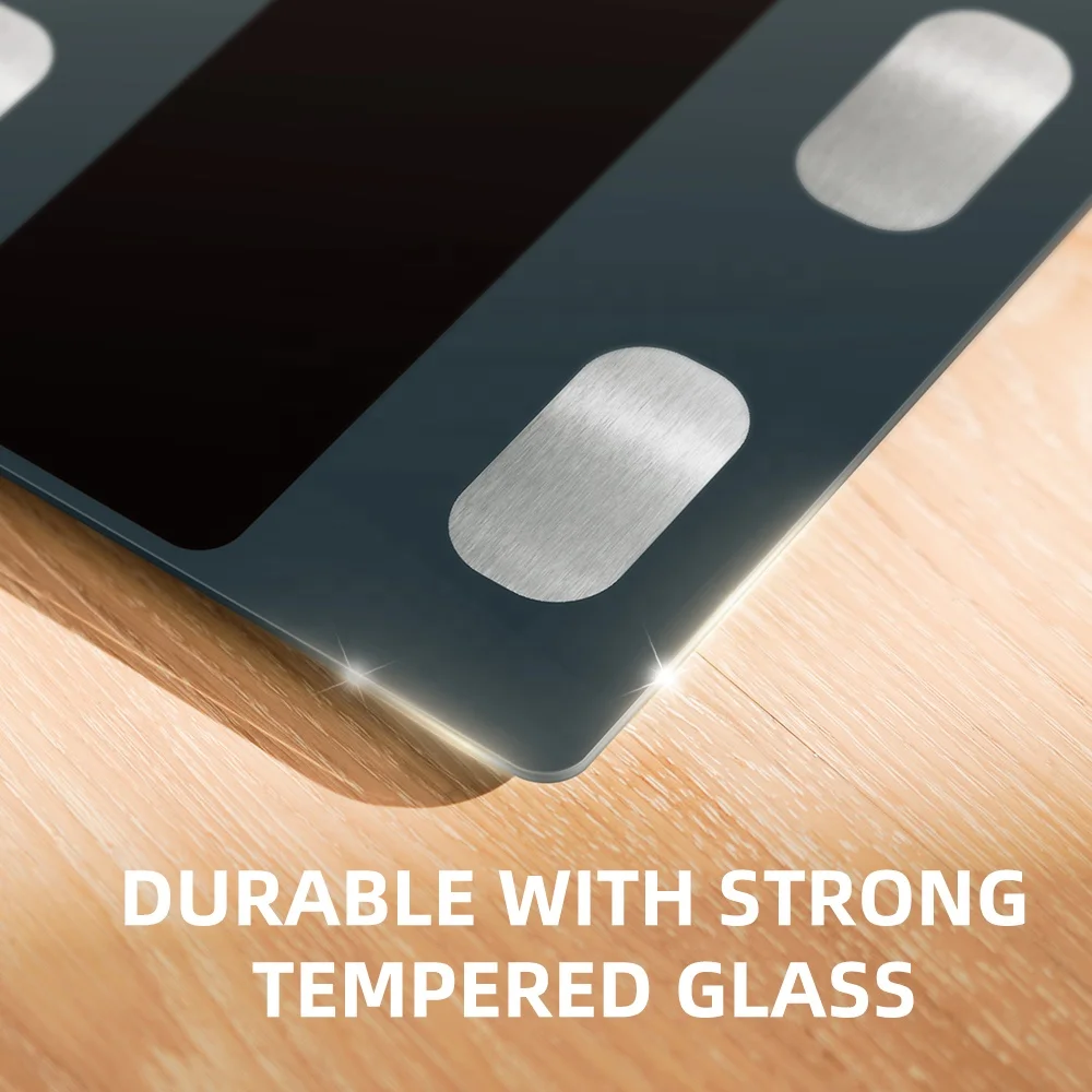 ICOMON 13 Smart Body Fat Scale with App Body Composition Smart Scale for Bathroom Use Measures Weight Other Vital Statistics