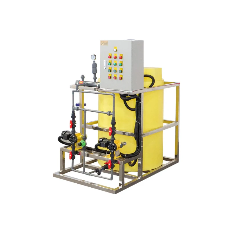 Simple Operation Chlorine Acid/Alkali Dosing System For Industrial Wastewater Treatment Process