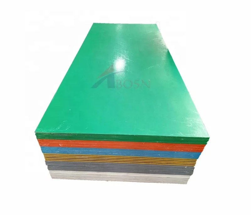 HDPE sandwich 3 layer HDPE double color plastic sheet, PE500 Marine Boards