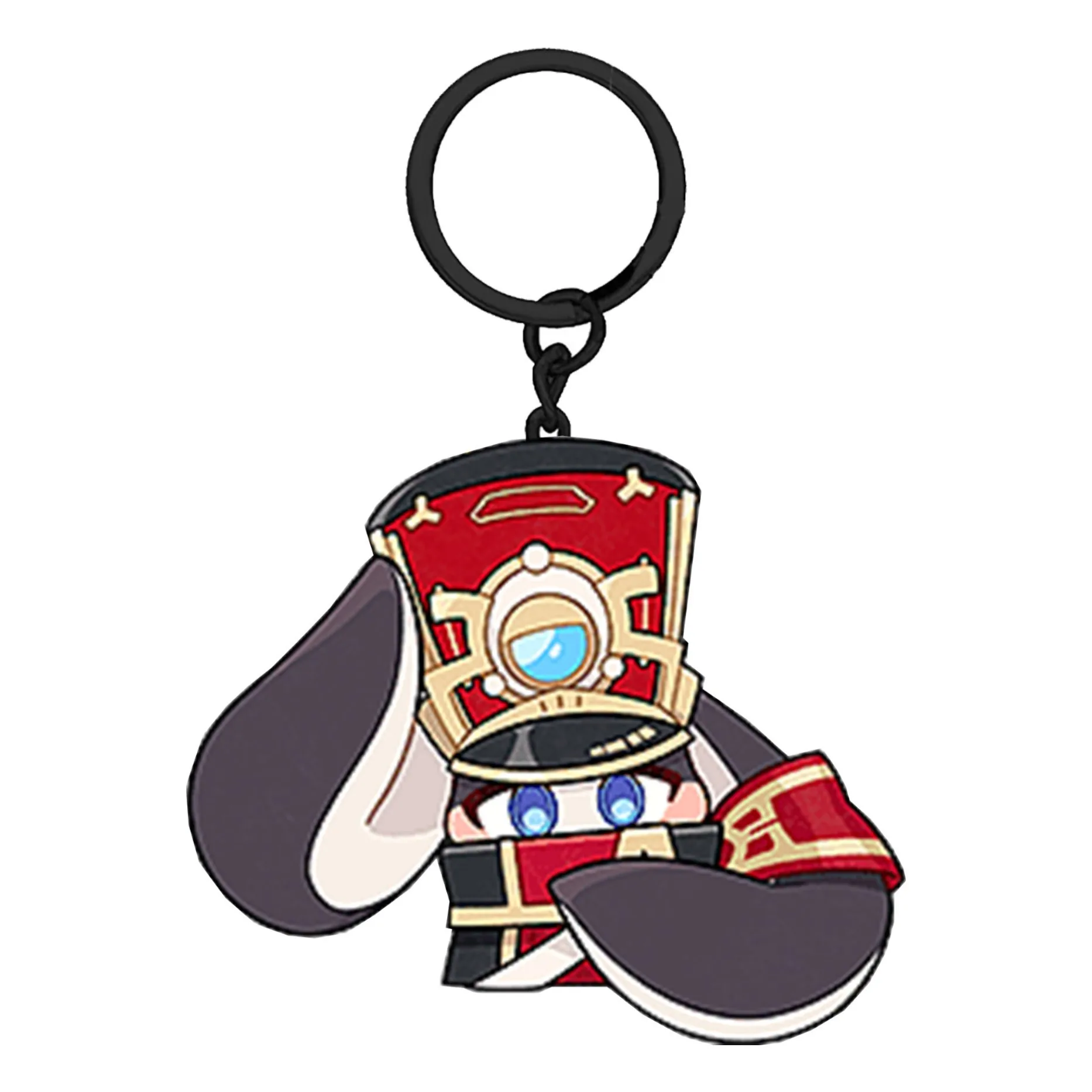 Broken Star Dome railway cartoon keychain conductor PAM March 7 key chain broken Star Dome around pendant wholesale