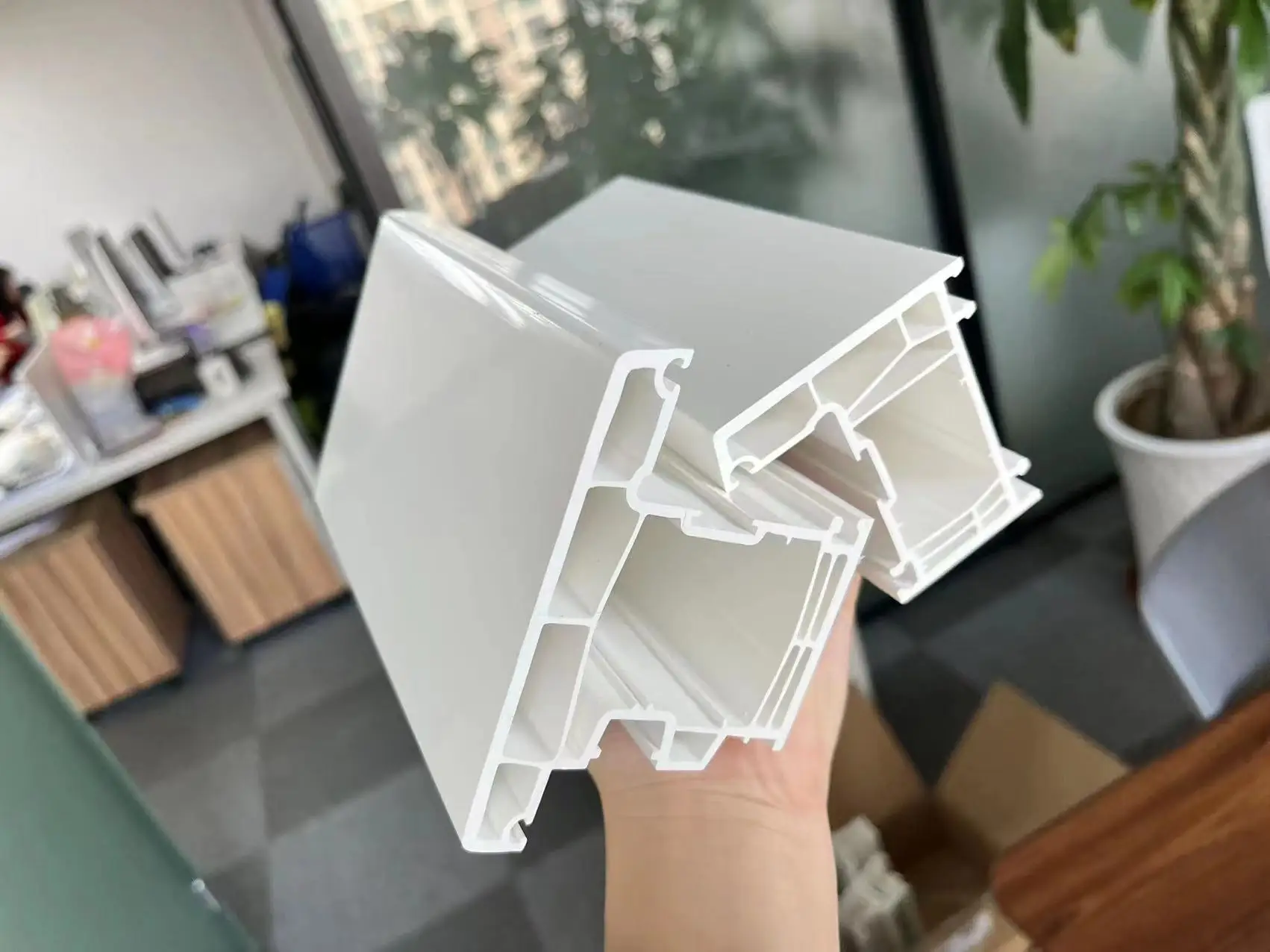 China factory direct Best price Good quality 70mm casement Upvc Window Door Profiles for window and door