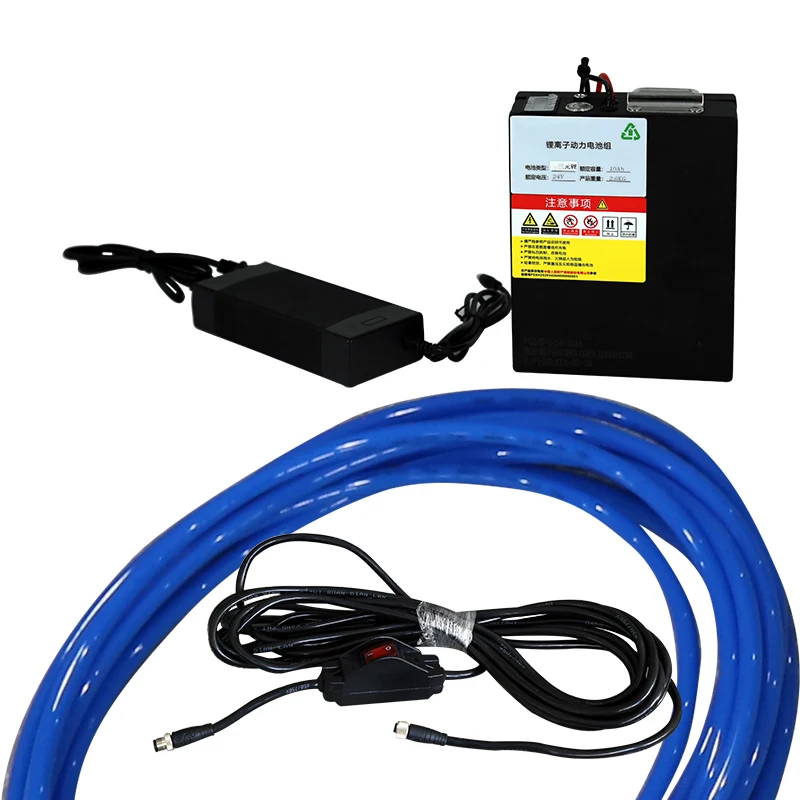 Multifit the 5.5 Meters Length of Double Heads with the Lithium Battery Supply Cleaning Brush for Solar Panel