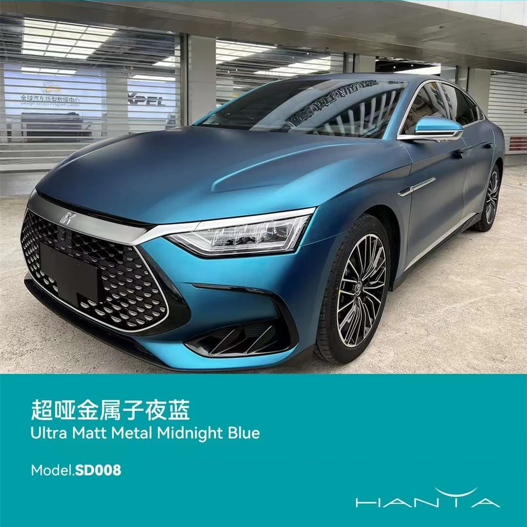 Атласная матовая Автомобильная виниловая рулонная наклейка