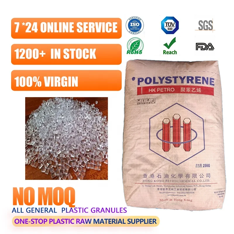 Best Price Chimei757 gpps hips plastic granules general polystyrenes pellet ps crystal raw material resin