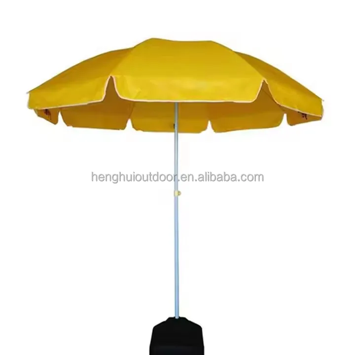 8 Ribs Sun Beach Umbrella Custom Sublimation Printed Advertising Umbrella Market Umbrella Outdoor 36/ 48/52/60 Inch Oxford