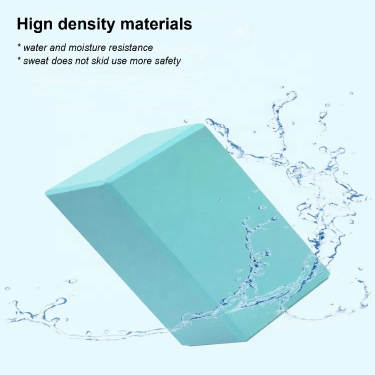 120g High Density Yoga Brick EVA Foam Block for Yoga Exercise Workout Exercise Non-slip Yoga Block