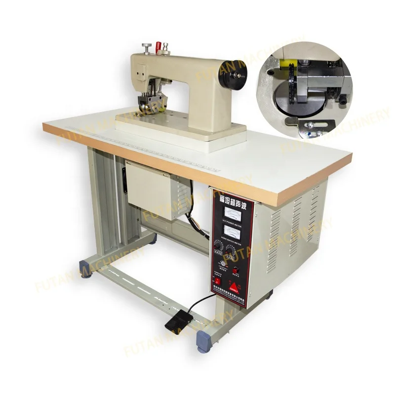 Futan Machinery Gainly Brand Industrial Use Ultrasonic No Needle Woven Bag Sewing Machine for sale