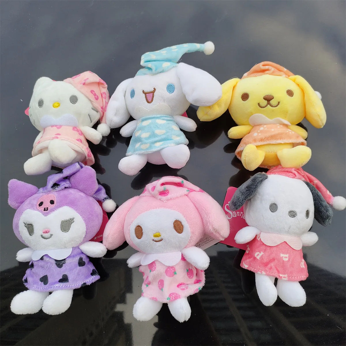 claw machine stuffed animal plush toys plush anime figure doll Kuromi Melody plush figure toys sanrioed plush keychain