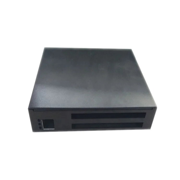 
Customized powder coated black process industry dvd dvr case metal stamping parts 